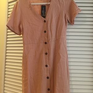 button down dress new with tags